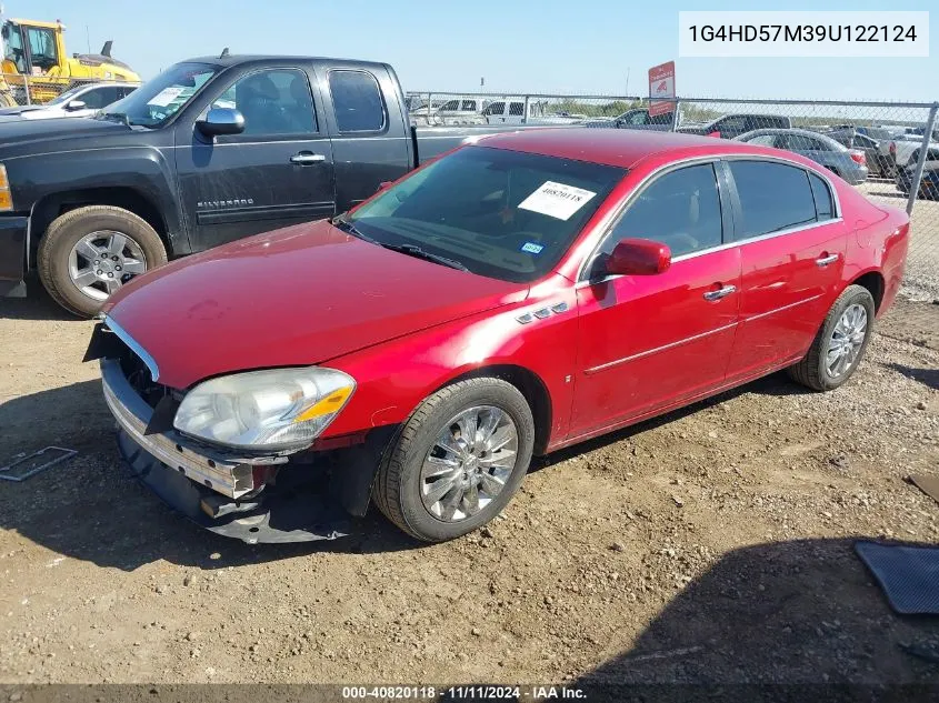 2009 Buick Lucerne Cxl Special Edition VIN: 1G4HD57M39U122124 Lot: 40820118