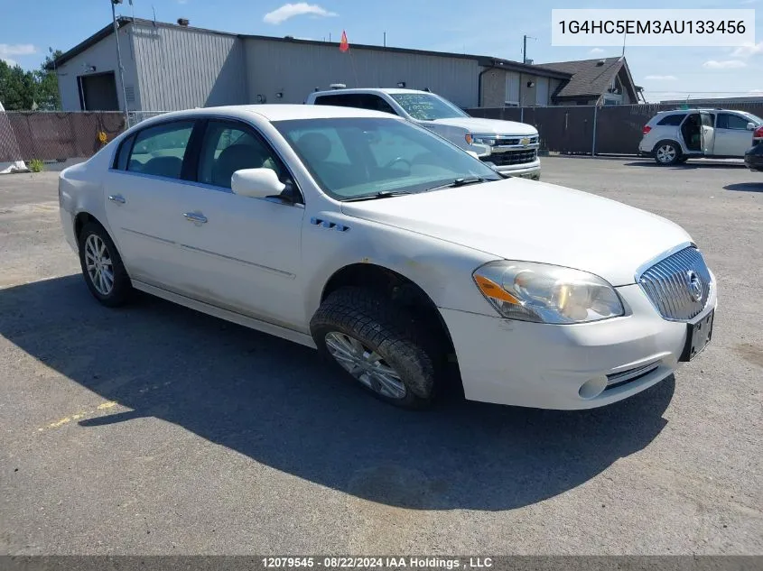 2010 Buick Lucerne VIN: 1G4HC5EM3AU133456 Lot: 12079545