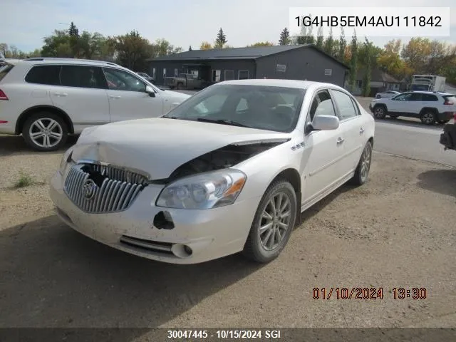 2010 Buick Lucerne Cx VIN: 1G4HB5EM4AU111842 Lot: 30047445