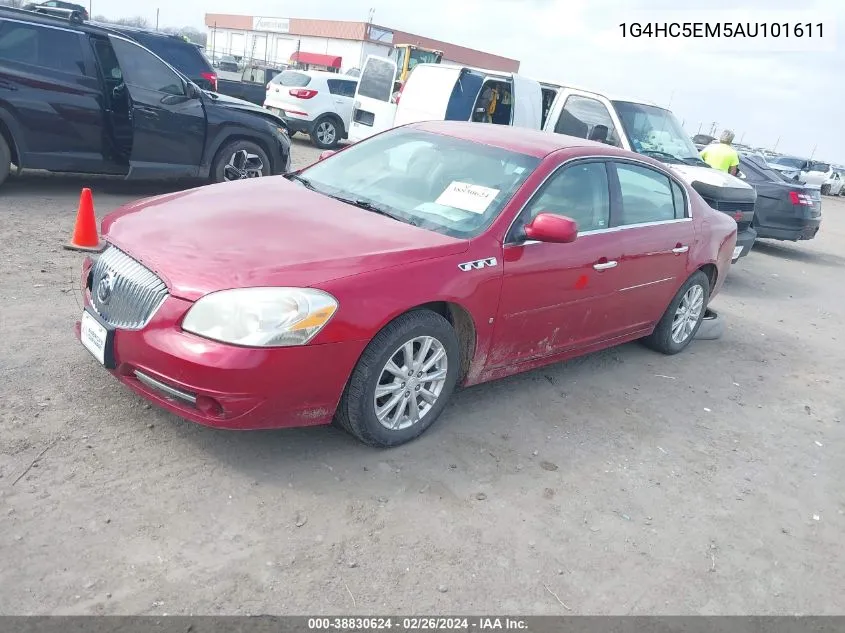 2010 Buick Lucerne Cxl VIN: 1G4HC5EM5AU101611 Lot: 38830624