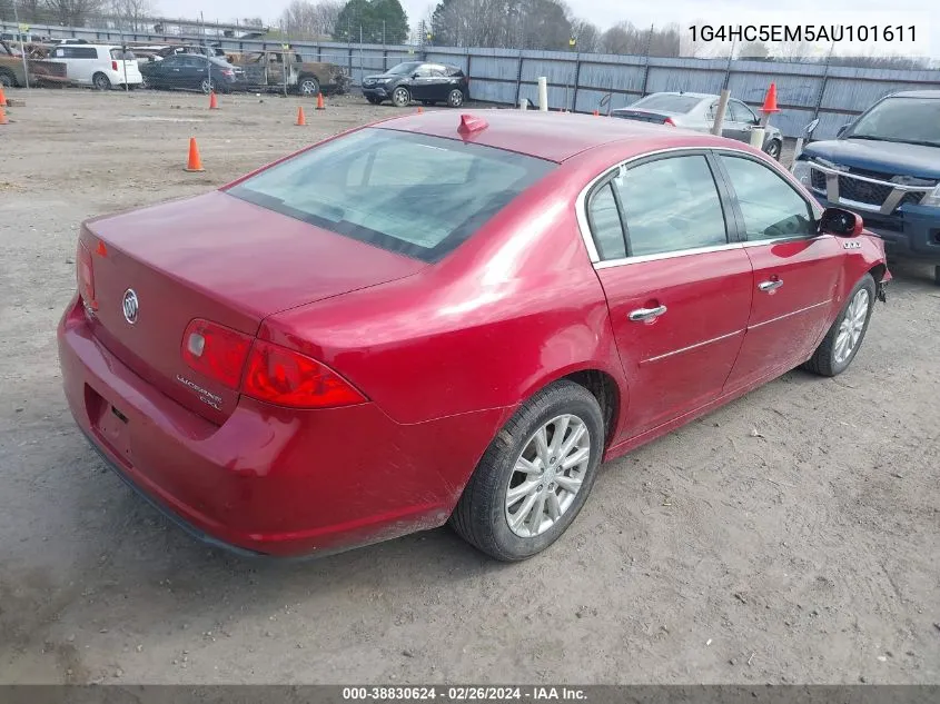 2010 Buick Lucerne Cxl VIN: 1G4HC5EM5AU101611 Lot: 38830624