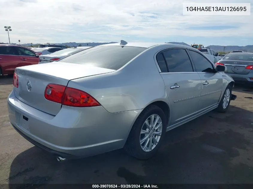 2010 Buick Lucerne Cx VIN: 1G4HA5E13AU126695 Lot: 39070524