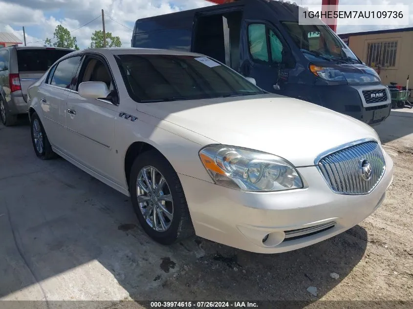 2010 Buick Lucerne Cxl-3 VIN: 1G4HE5EM7AU109736 Lot: 39974615