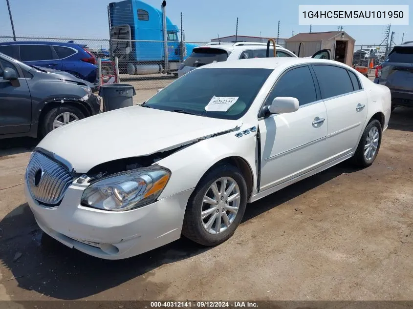 2010 Buick Lucerne Cxl VIN: 1G4HC5EM5AU101950 Lot: 40312141