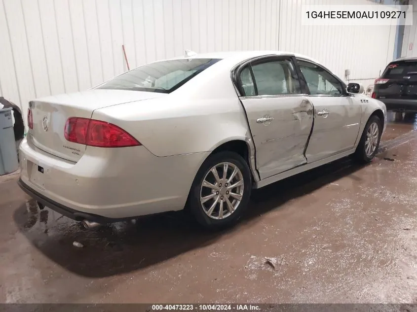 2010 Buick Lucerne Cxl-3 VIN: 1G4HE5EM0AU109271 Lot: 40473223