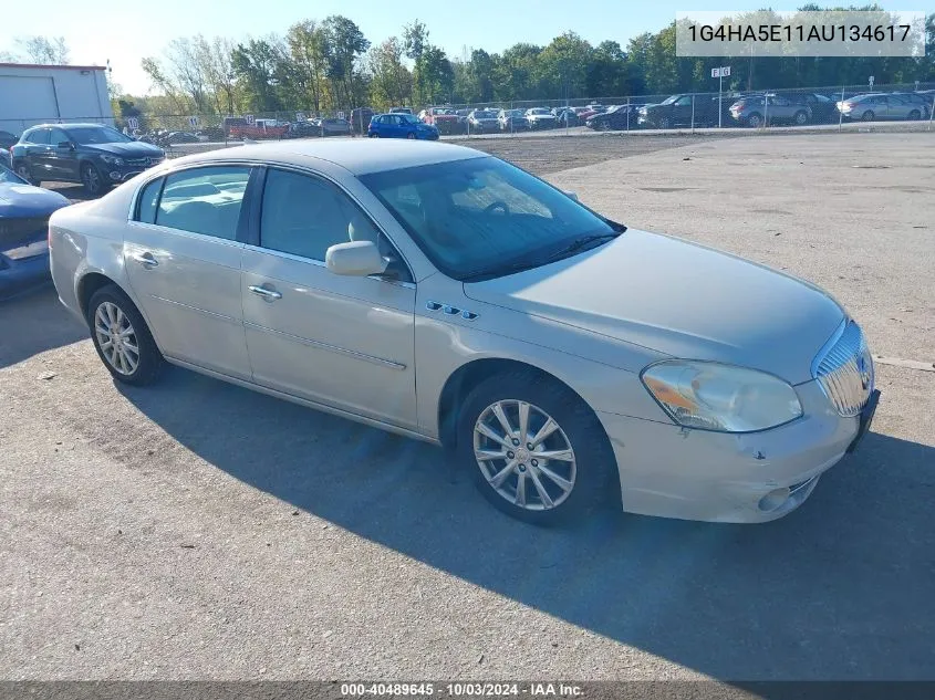 2010 Buick Lucerne Cx VIN: 1G4HA5E11AU134617 Lot: 40489645