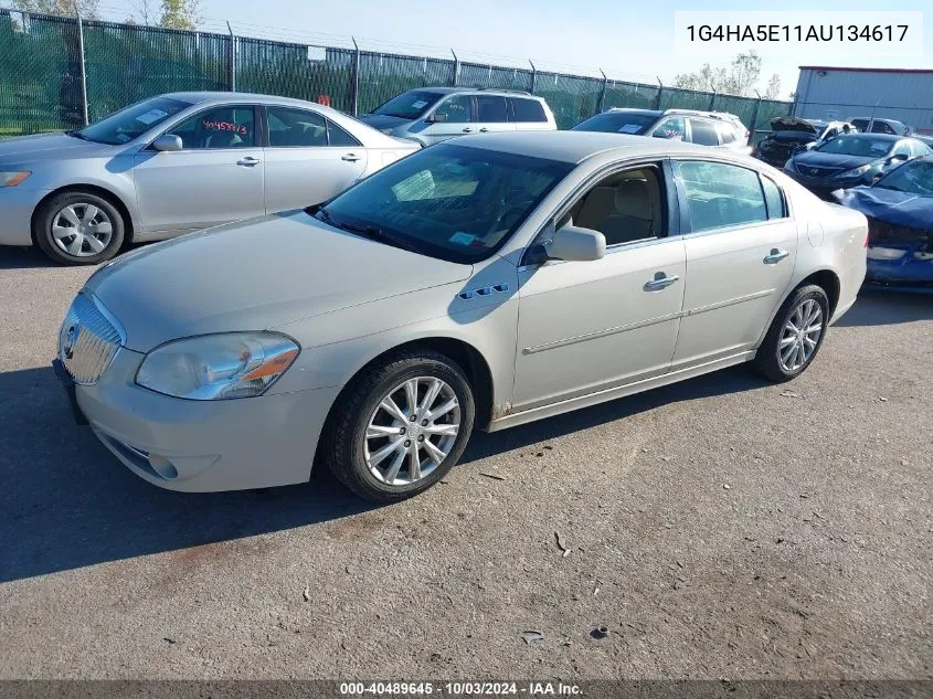 2010 Buick Lucerne Cx VIN: 1G4HA5E11AU134617 Lot: 40489645