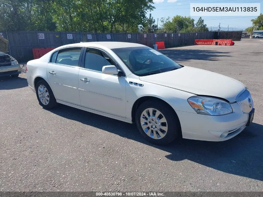 2010 Buick Lucerne Cxl Special Edition VIN: 1G4HD5EM3AU113835 Lot: 40530798