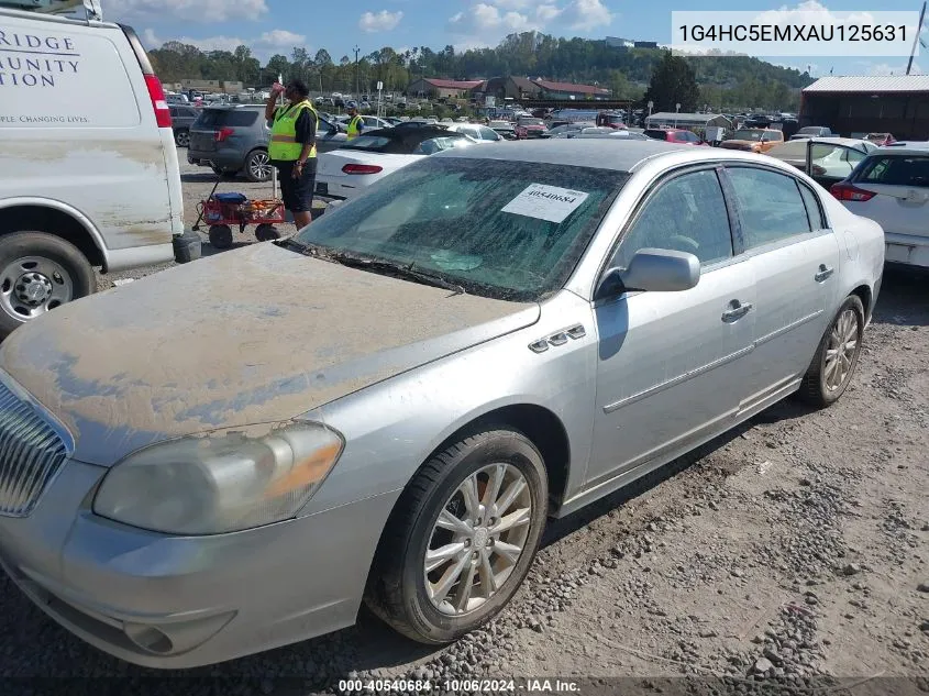 2010 Buick Lucerne Cxl VIN: 1G4HC5EMXAU125631 Lot: 40540684