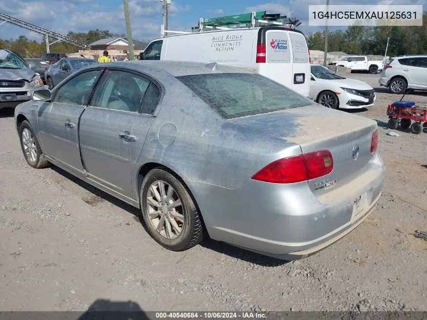 2010 Buick Lucerne Cxl VIN: 1G4HC5EMXAU125631 Lot: 40540684