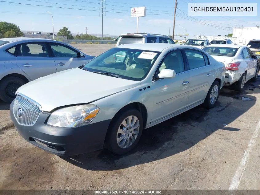 2010 Buick Lucerne Cxl Special Edition VIN: 1G4HD5EM5AU120401 Lot: 40575267