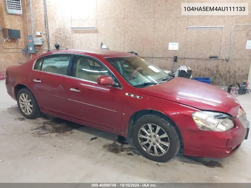 2010 Buick Lucerne Cx VIN: 1G4HA5EM4AU111133 Lot: 40590756