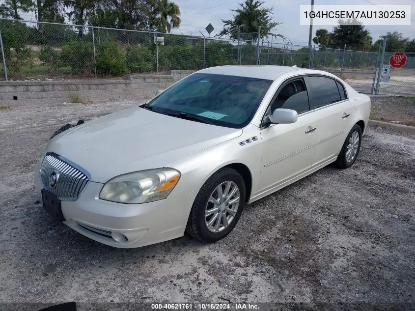 2010 Buick Lucerne Cxl VIN: 1G4HC5EM7AU130253 Lot: 40621761