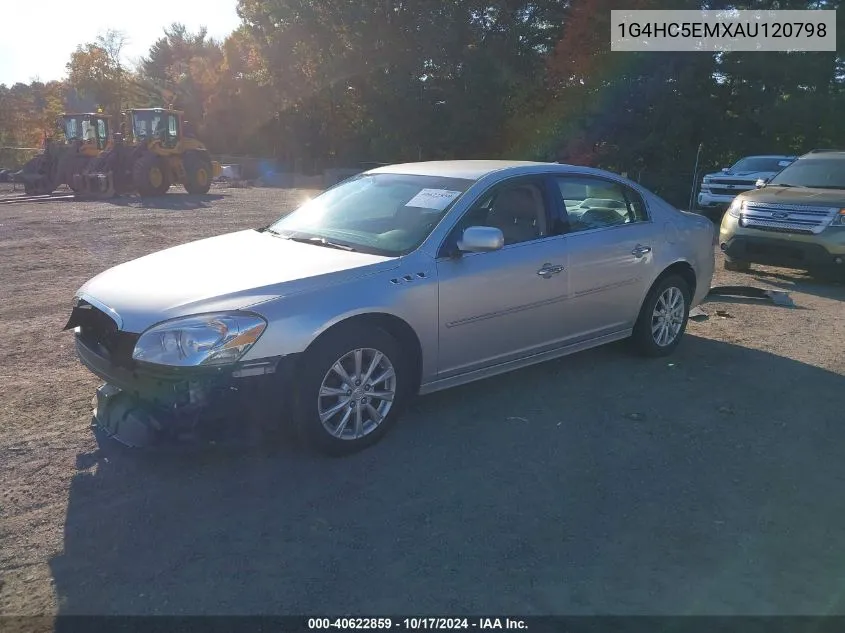 2010 Buick Lucerne Cxl VIN: 1G4HC5EMXAU120798 Lot: 40622859