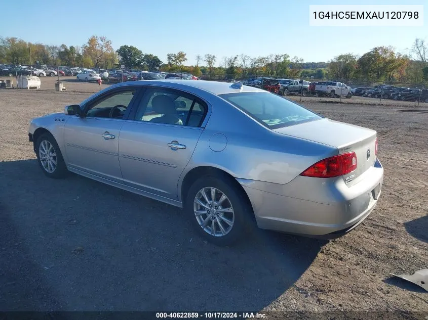 2010 Buick Lucerne Cxl VIN: 1G4HC5EMXAU120798 Lot: 40622859