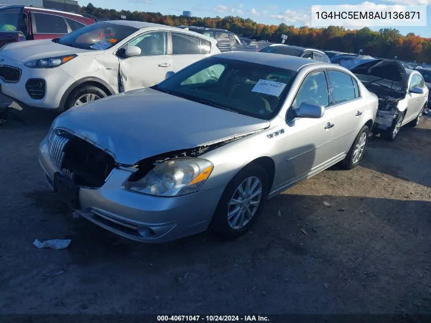 2010 Buick Lucerne Cxl VIN: 1G4HC5EM8AU136871 Lot: 40671047