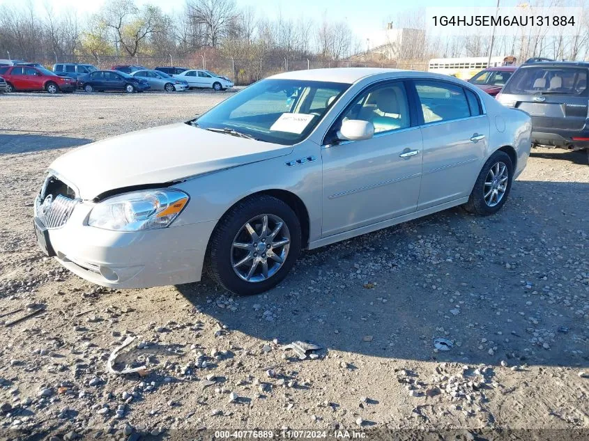 2010 Buick Lucerne Cxl Premium VIN: 1G4HJ5EM6AU131884 Lot: 40776889