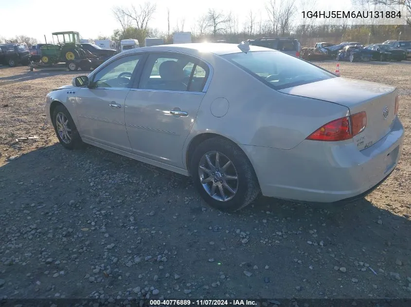 2010 Buick Lucerne Cxl Premium VIN: 1G4HJ5EM6AU131884 Lot: 40776889