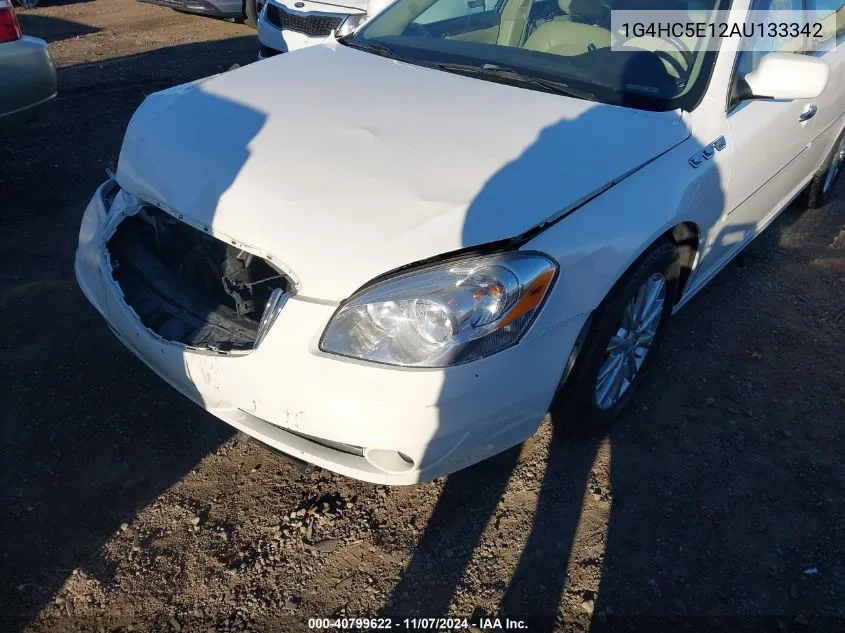 2010 Buick Lucerne Cxl VIN: 1G4HC5E12AU133342 Lot: 40799622