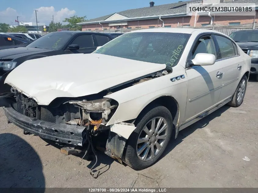 2011 Buick Lucerne Cxl VIN: 1G4HC5EM3BU108185 Lot: 12079700