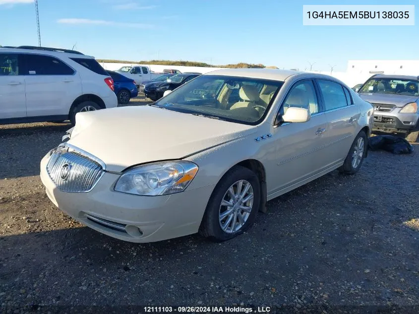 2011 Buick Lucerne VIN: 1G4HA5EM5BU138035 Lot: 12111103