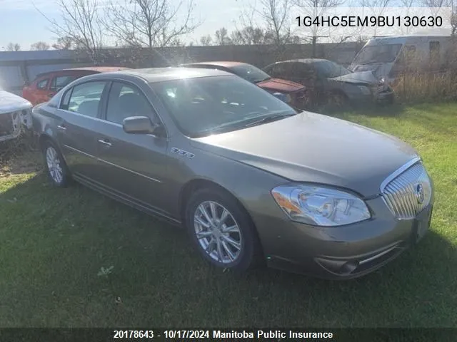 2011 Buick Lucerne Cxl V6 VIN: 1G4HC5EM9BU130630 Lot: 20178643