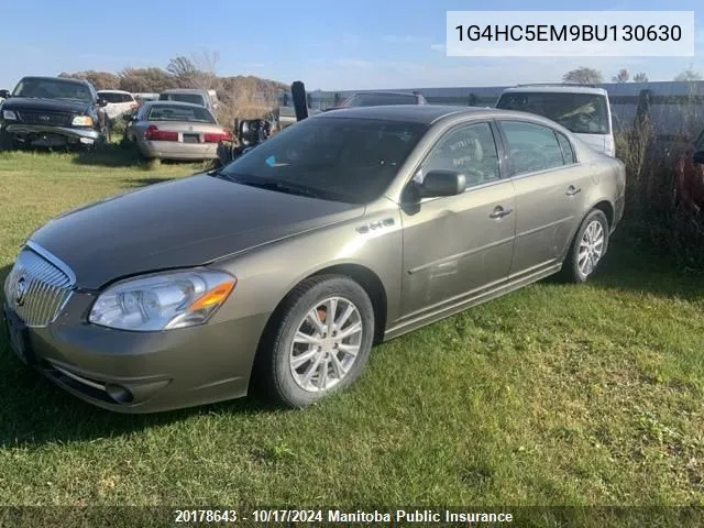 2011 Buick Lucerne Cxl V6 VIN: 1G4HC5EM9BU130630 Lot: 20178643