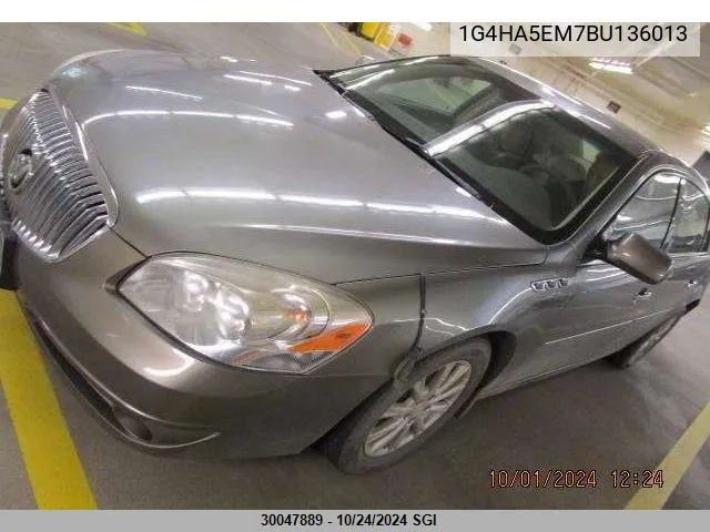 2011 Buick Lucerne Cx VIN: 1G4HA5EM7BU136013 Lot: 30047889