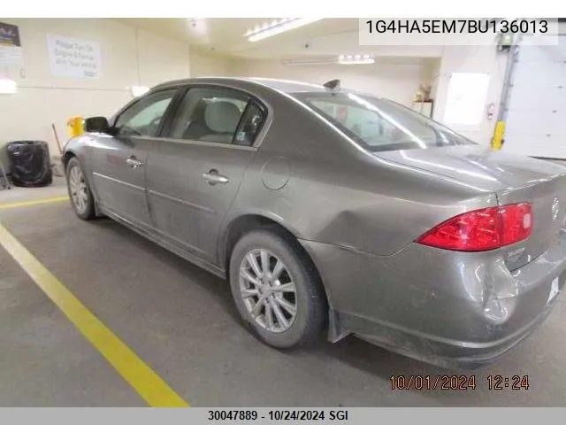 2011 Buick Lucerne Cx VIN: 1G4HA5EM7BU136013 Lot: 30047889