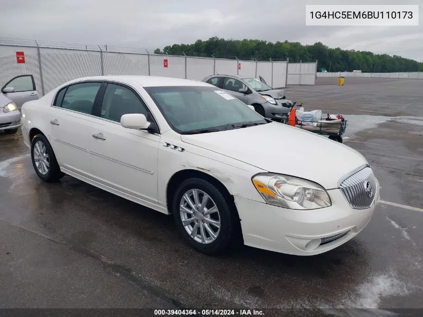 1G4HC5EM6BU110173 2011 Buick Lucerne Cxl