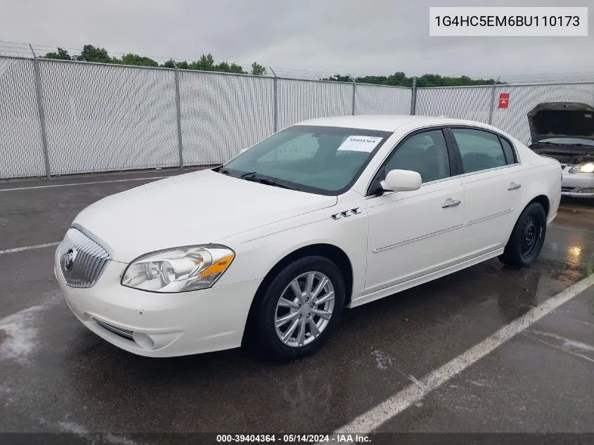 1G4HC5EM6BU110173 2011 Buick Lucerne Cxl