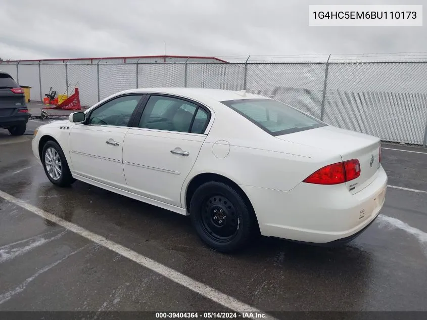 1G4HC5EM6BU110173 2011 Buick Lucerne Cxl