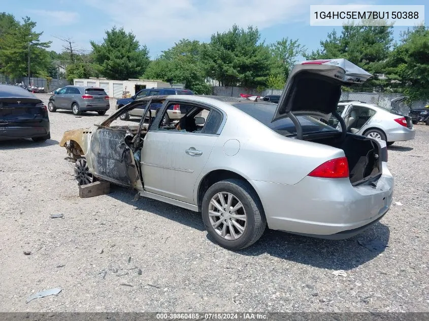 1G4HC5EM7BU150388 2011 Buick Lucerne Cxl