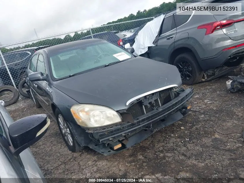 2011 Buick Lucerne Cx VIN: 1G4HA5EM9BU152391 Lot: 39945034