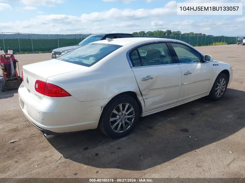 2011 Buick Lucerne Cxl Premium VIN: 1G4HJ5EM1BU133057 Lot: 40180376