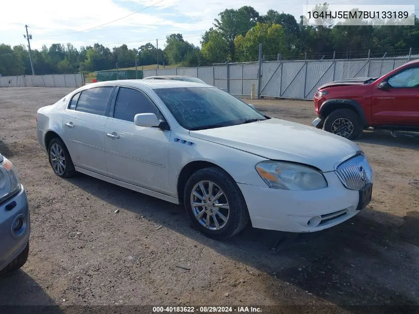 2011 Buick Lucerne Cxl Premium VIN: 1G4HJ5EM7BU133189 Lot: 40183622