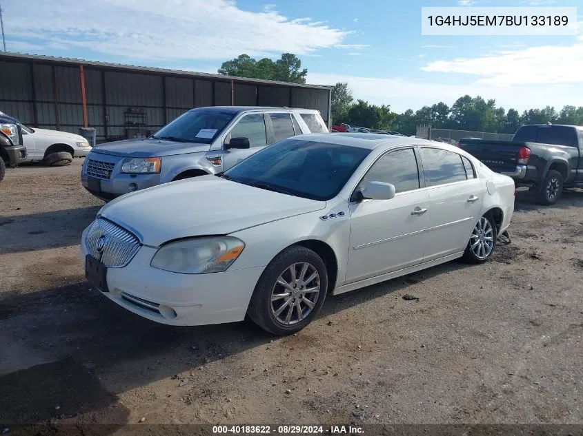 1G4HJ5EM7BU133189 2011 Buick Lucerne Cxl Premium