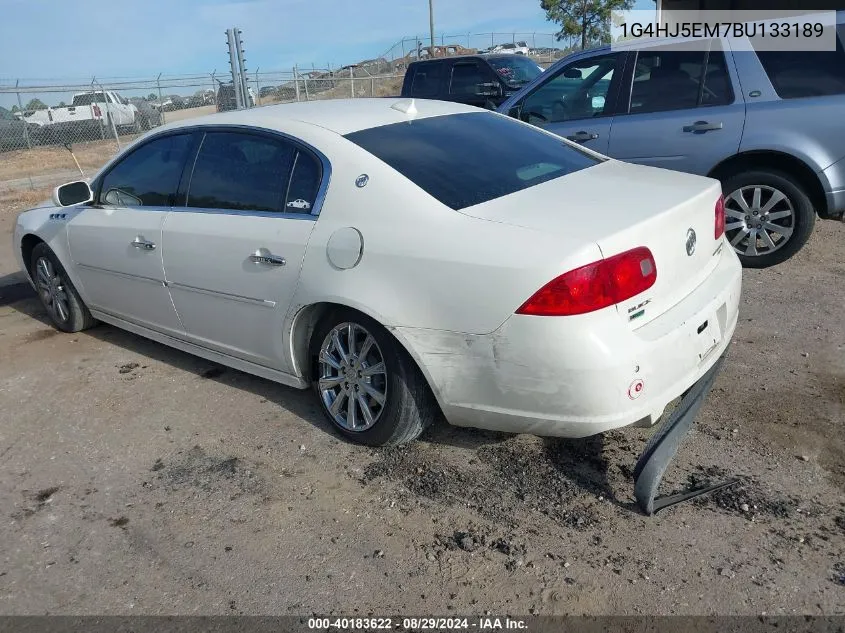 1G4HJ5EM7BU133189 2011 Buick Lucerne Cxl Premium