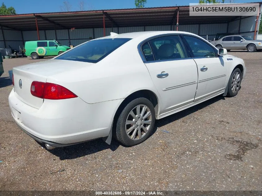 2011 Buick Lucerne Cxl VIN: 1G4HC5EM5BU130690 Lot: 40352685