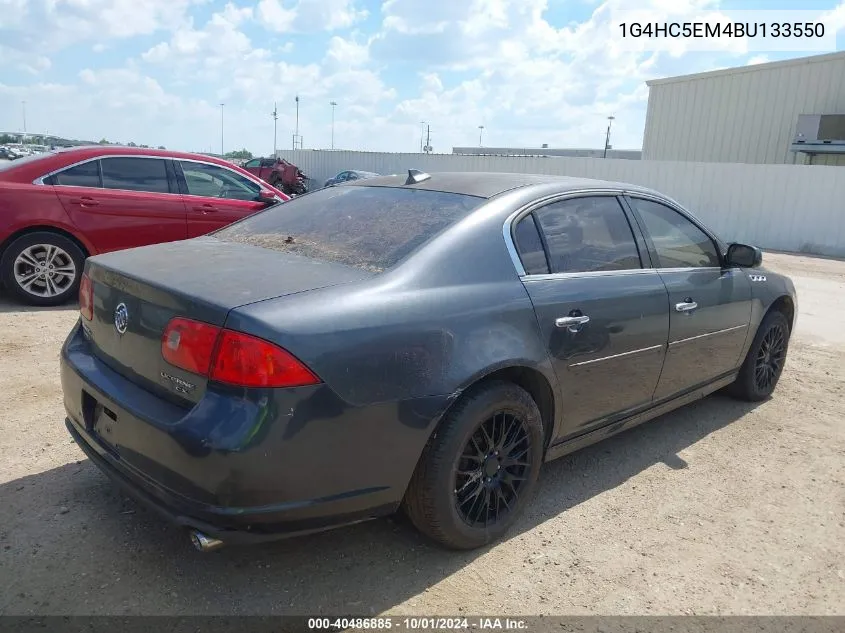 2011 Buick Lucerne Cxl VIN: 1G4HC5EM4BU133550 Lot: 40486885