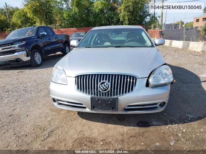 2011 Buick Lucerne Cxl VIN: 1G4HC5EMXBU150045 Lot: 40581053