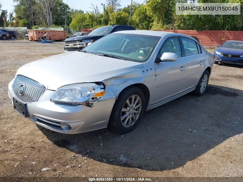 2011 Buick Lucerne Cxl VIN: 1G4HC5EMXBU150045 Lot: 40581053