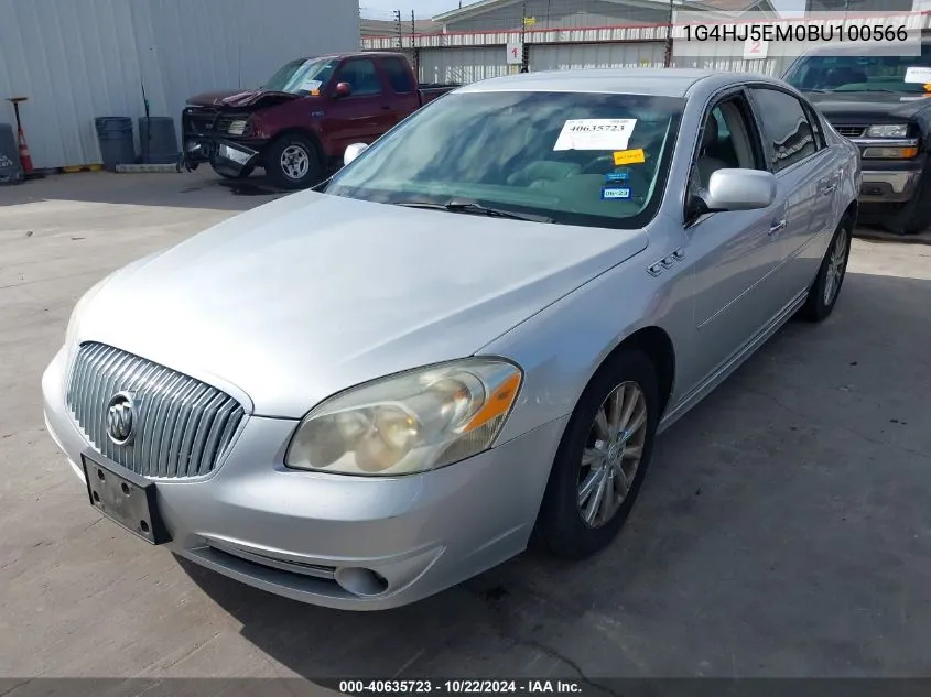 2011 Buick Lucerne Cxl Premium VIN: 1G4HJ5EM0BU100566 Lot: 40635723