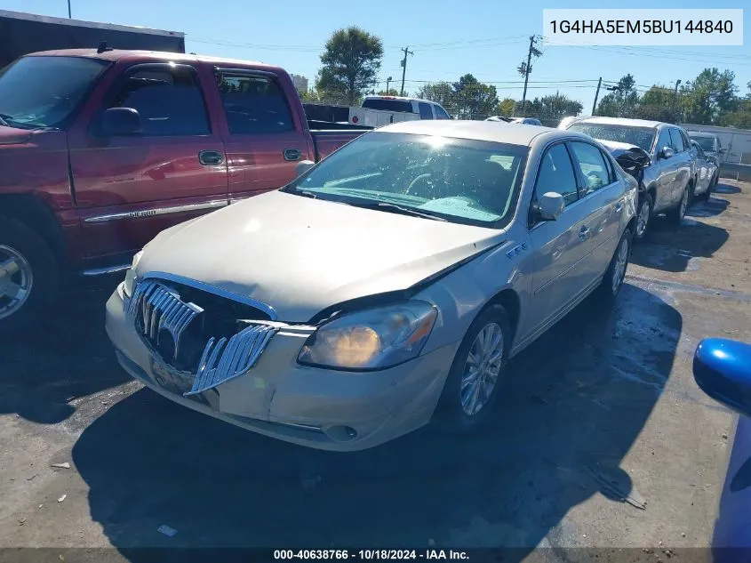 2011 Buick Lucerne Cx VIN: 1G4HA5EM5BU144840 Lot: 40638766