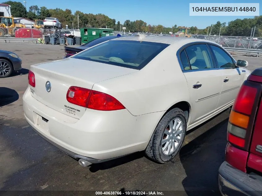 2011 Buick Lucerne Cx VIN: 1G4HA5EM5BU144840 Lot: 40638766