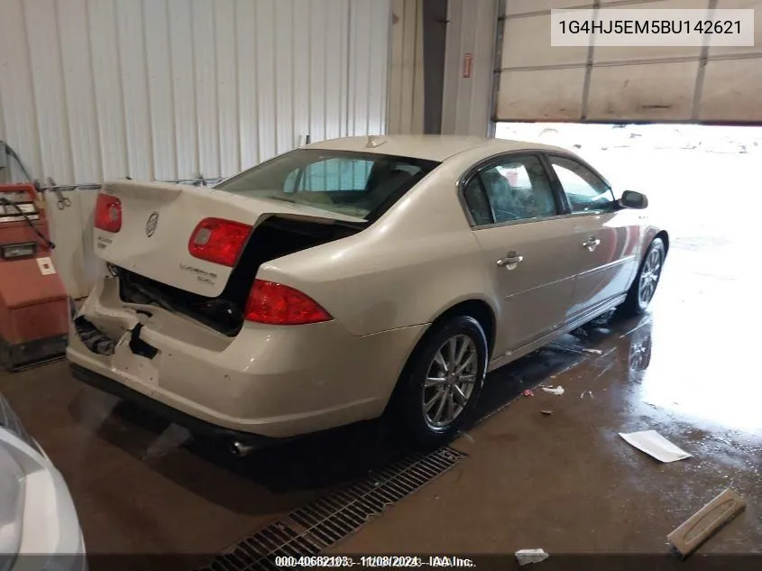 2011 Buick Lucerne VIN: 1G4HJ5EM5BU142621 Lot: 40682103