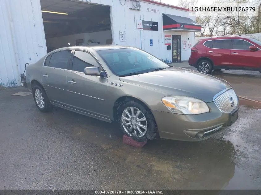 2011 Buick Lucerne Cx VIN: 1G4HA5EMXBU126379 Lot: 40720770