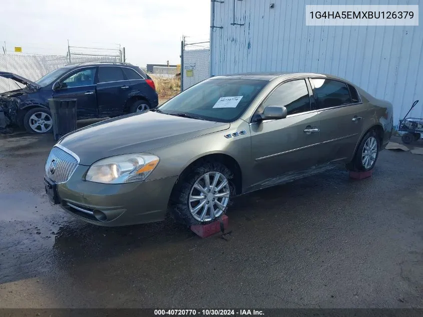 2011 Buick Lucerne Cx VIN: 1G4HA5EMXBU126379 Lot: 40720770