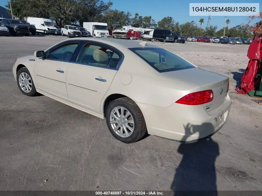 2011 Buick Lucerne Cxl VIN: 1G4HC5EM4BU128042 Lot: 40748897