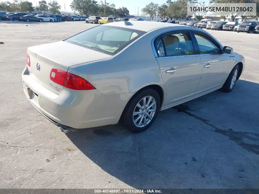 2011 Buick Lucerne Cxl VIN: 1G4HC5EM4BU128042 Lot: 40748897